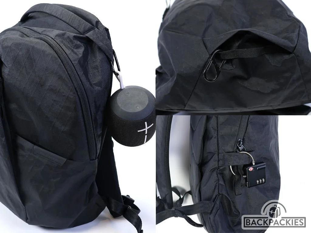バッグ ABLE CARRY Thirteen Daybag Black Thirteen Daybag | Minimal 13L Backpack for EDC & Work – Able